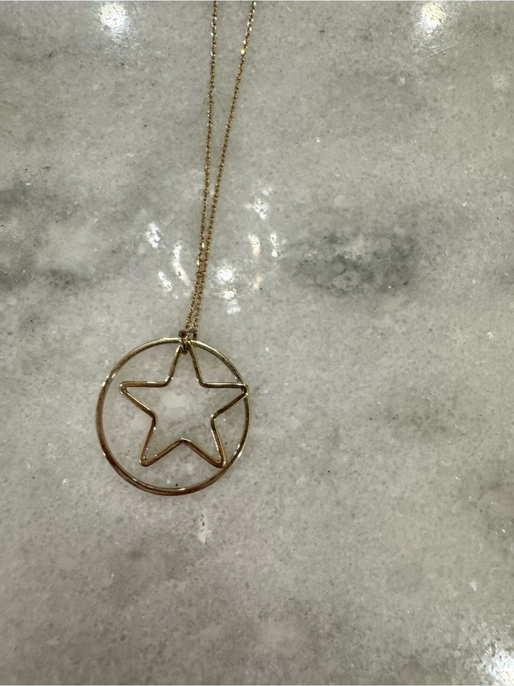 Gold Sunburst Pendant Necklace - Women Jewelry (4 necklaces for 1 Price) - Picture 5 of 11